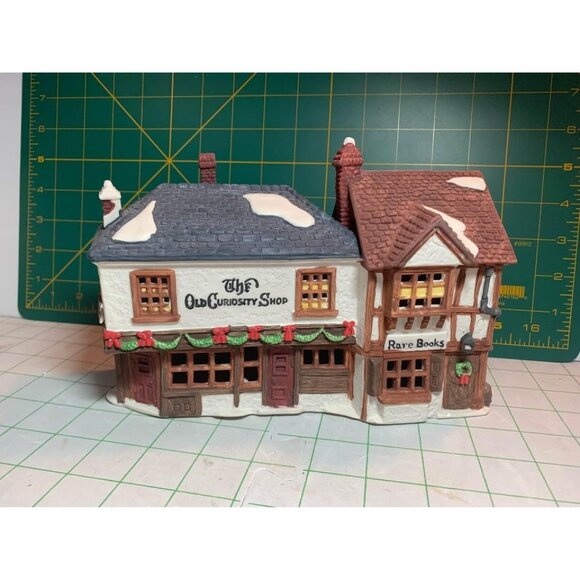 The Old Curiosity Shop Ceramic Light-Up Christmas Village Piece - Picture 4 of 4